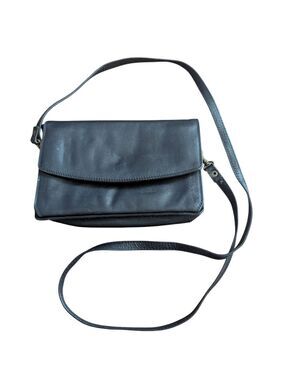 Vintage Derek Alexander Leather Messenger Bag Shoulder Purse
